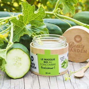 Masque bio concombre
