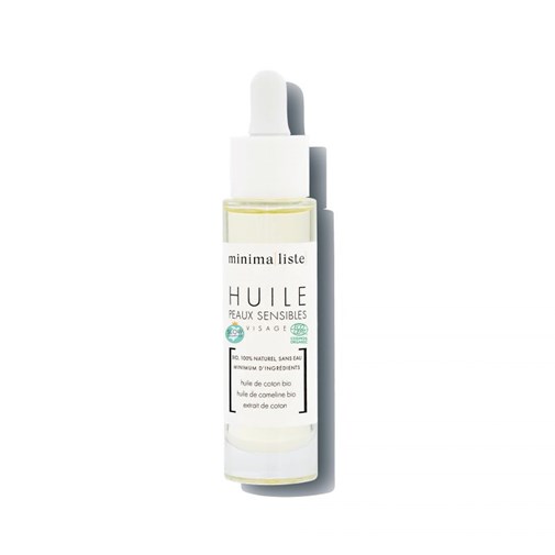 Huile visage peaux sensibles 30 ML de minima[liste]