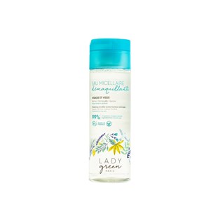 Eau micellaire démaquillante Bio - Visage et yeux - 200ml | LADY GREEN
