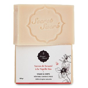 Savon de soin riche à la Nigelle bio et saponifié à froid - 100g