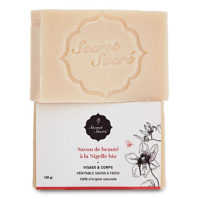 Savon de soin riche à la Nigelle bio et saponifié à froid - 100g 2