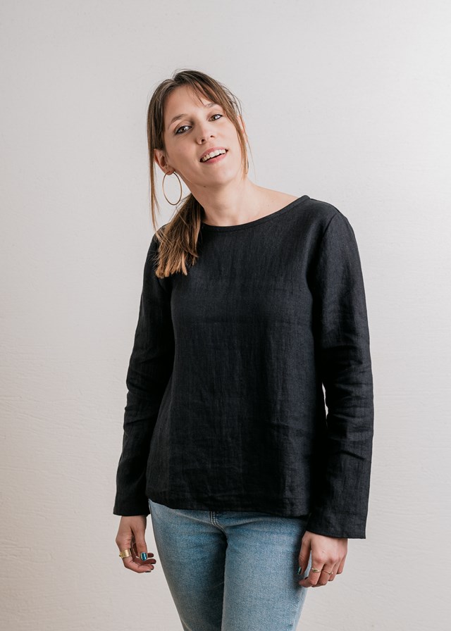 BLOUSE LENGVA - Noire 4