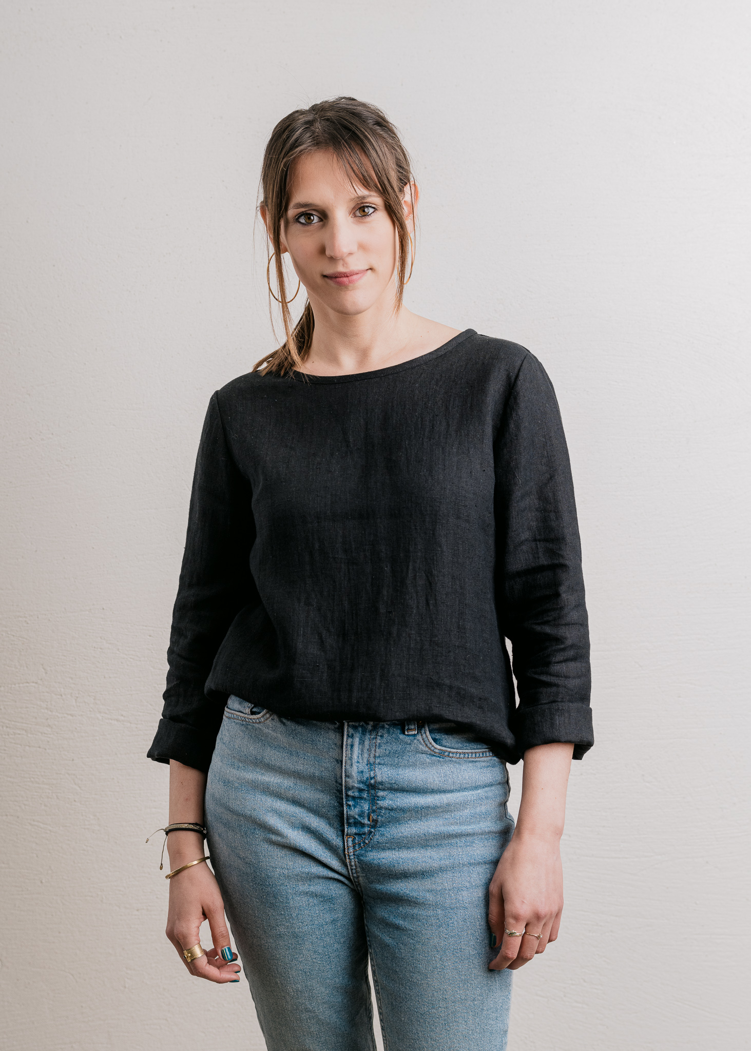 BLOUSE LENGVA - Noire 3