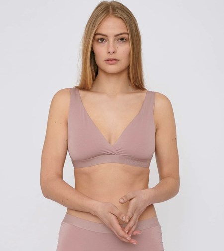 Soutien-gorge vieux-rose - Organic basics