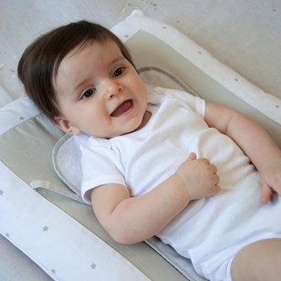 Body manches courtes en coton bio - Blanc