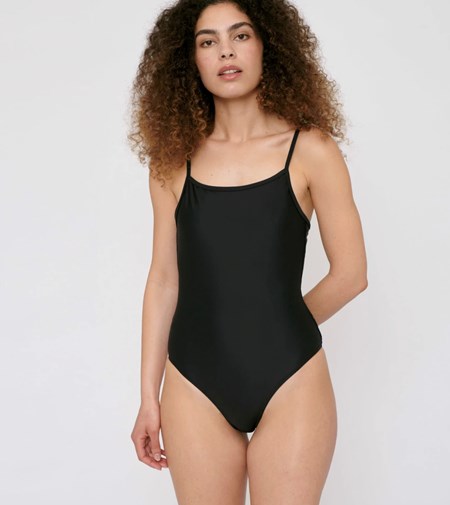 Maillot une pièce noir - RE-SWIM de Organic Basics