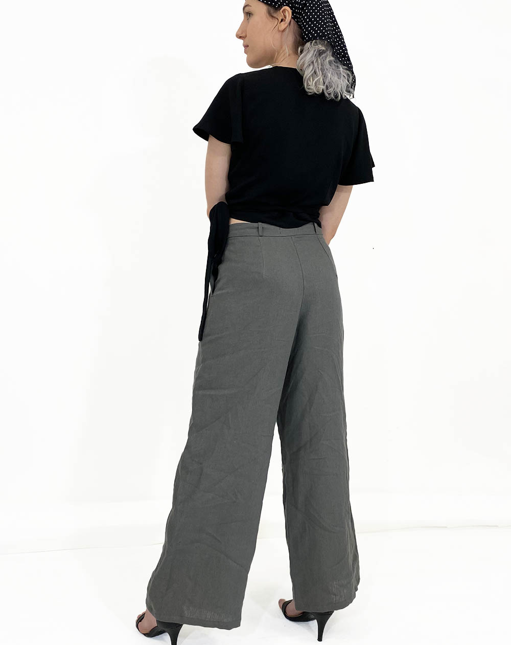 Pantalon Zhéa en lin large Aatise