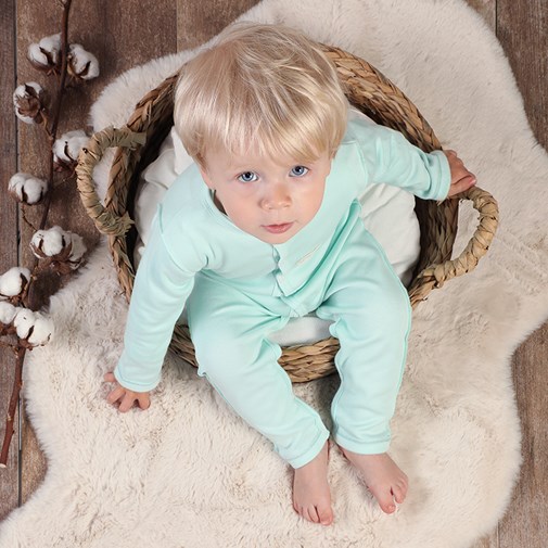 Pyjama interlock en coton bio