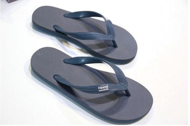 tongs ethiques & ecologiques palawan bleu marine hippobloo