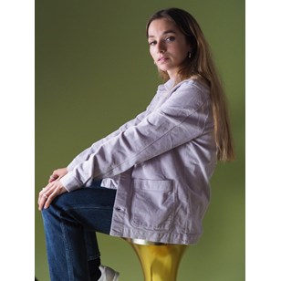 Veste Lila en velours côtelé mixte et responsable