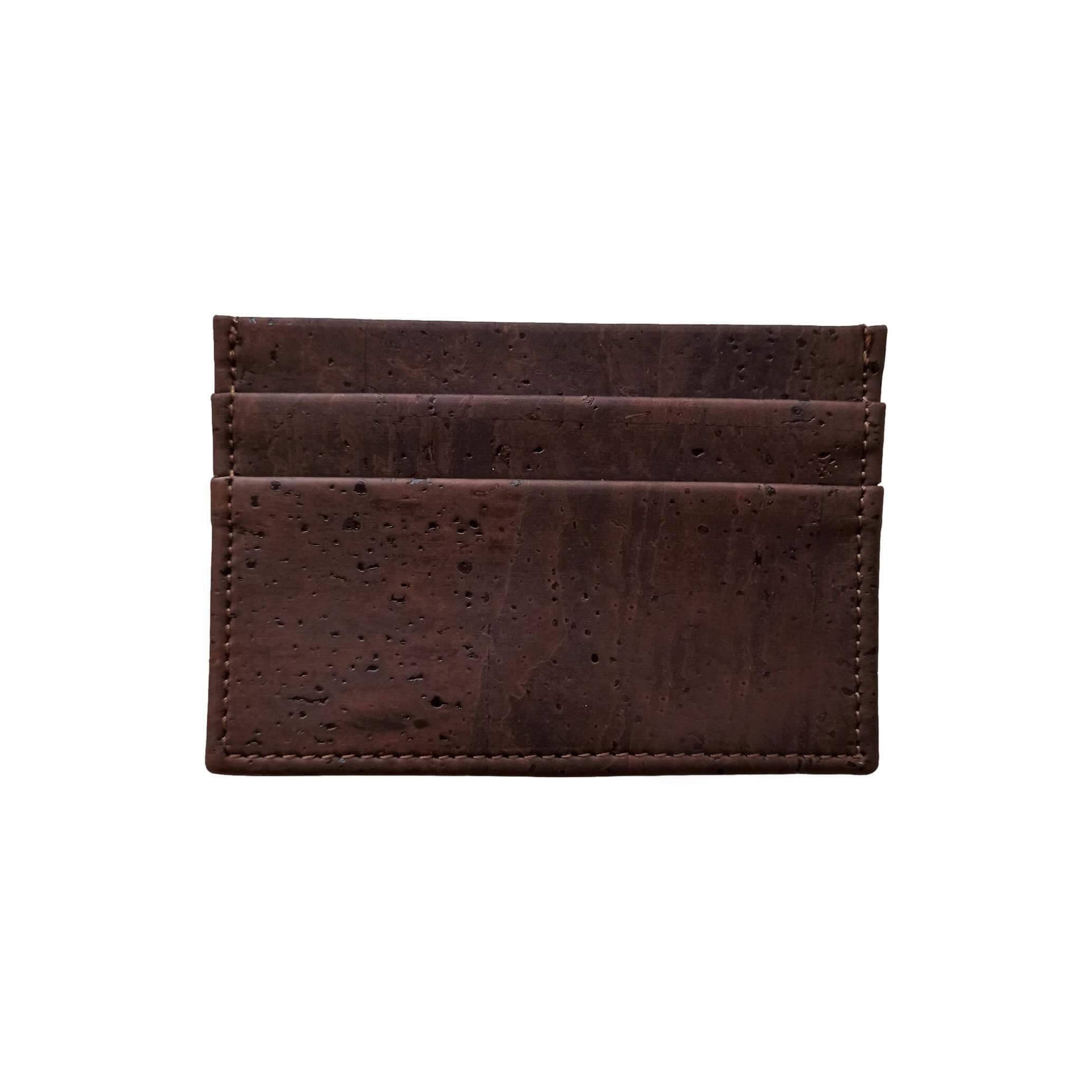 Porte-cartes en liège vert de bleu, vegan et éco-friendly 7