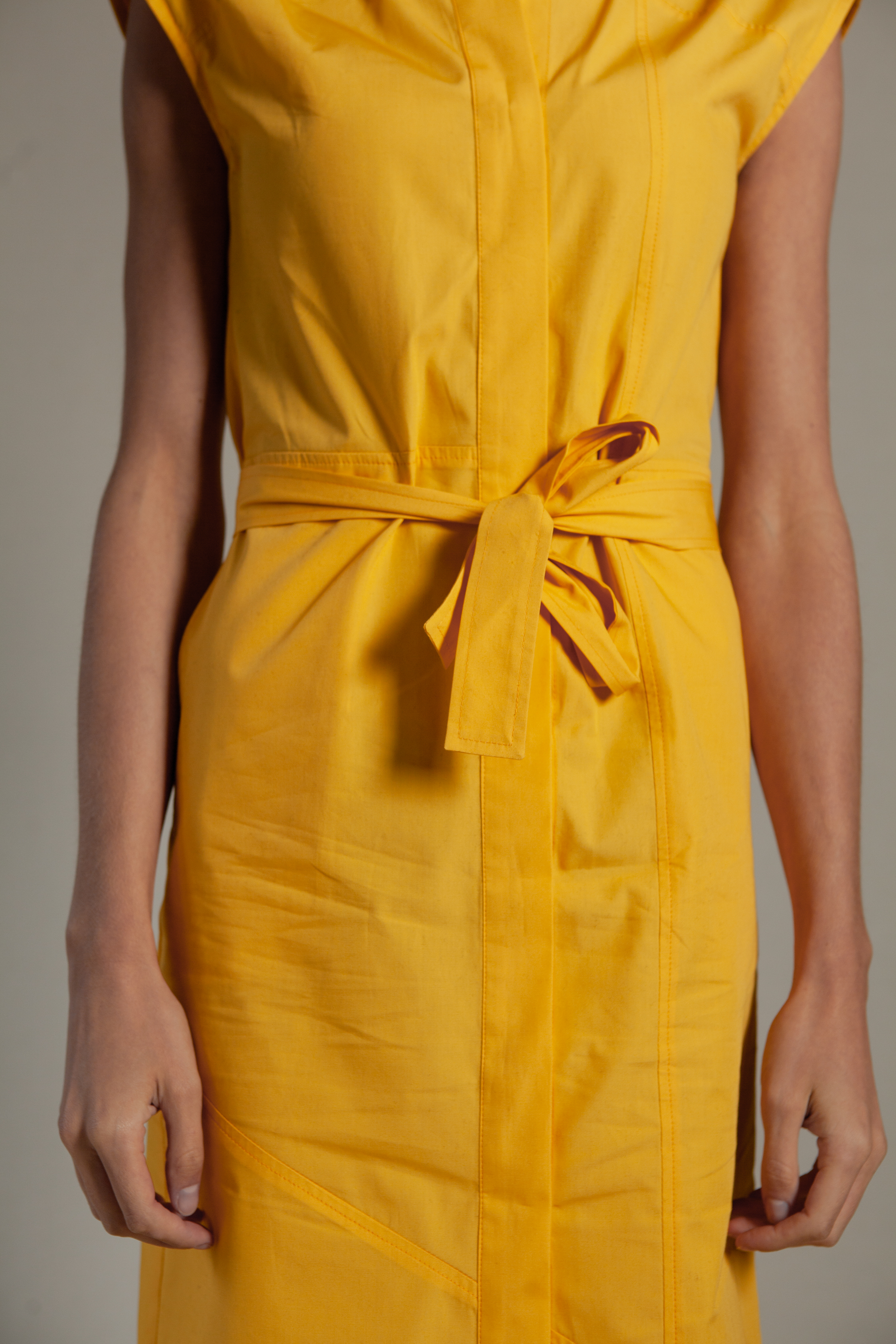 robe-jaune-made-in-france-noeud