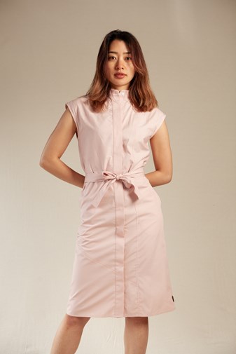 Robe Combattante rose