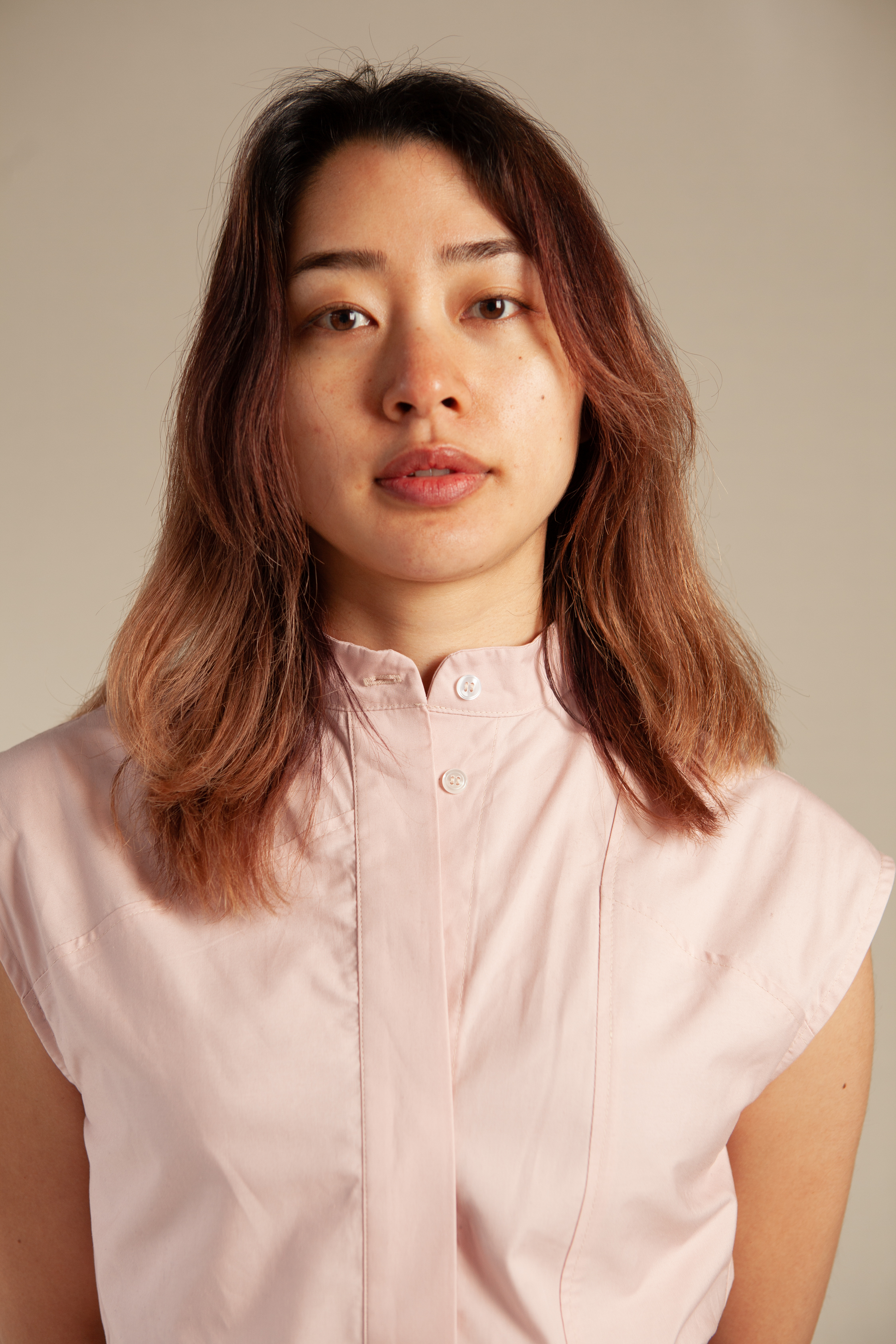 robe-combattante-rose-fabrication-francaise-mode-ethique-col-mao