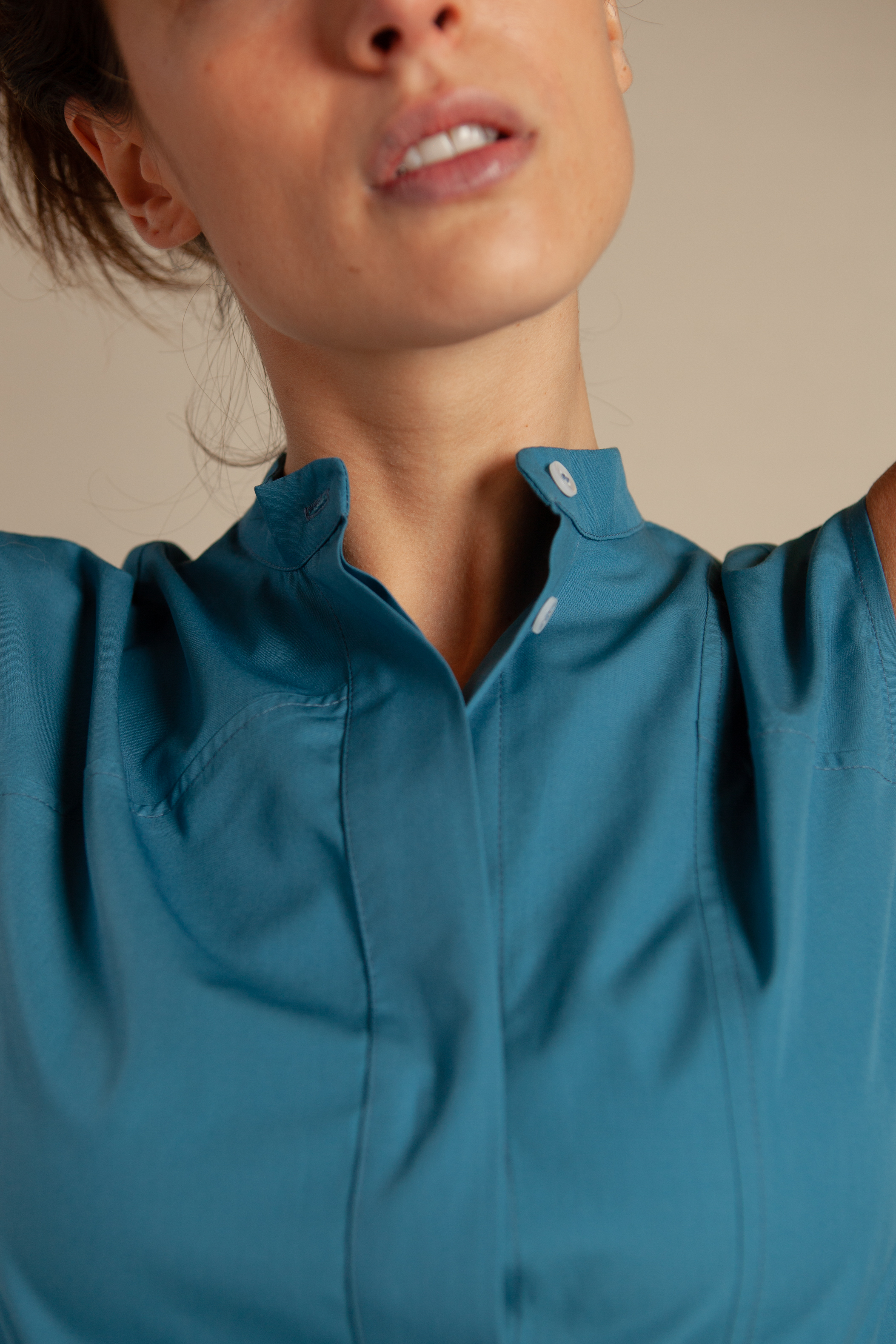 robe-combattante-turquoise-fabrication-francaise-mode-ethique-