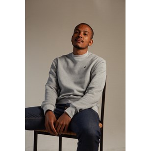 Sweat col rond Aluminio