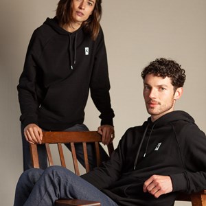 Sweat à capuche noir