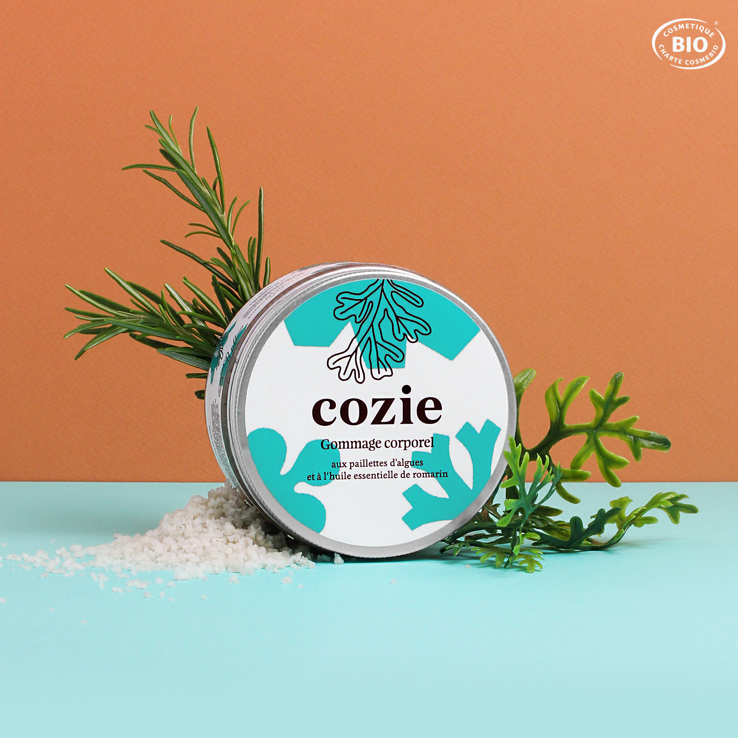 Gommage corporel - Paillettes d'algues et romarin - 200 ml 3