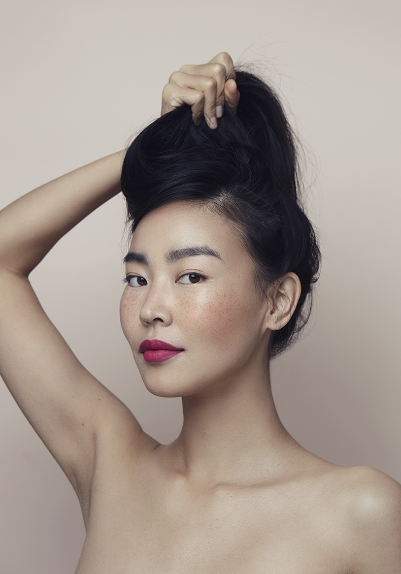 recharge fard a joues cuivre orange model