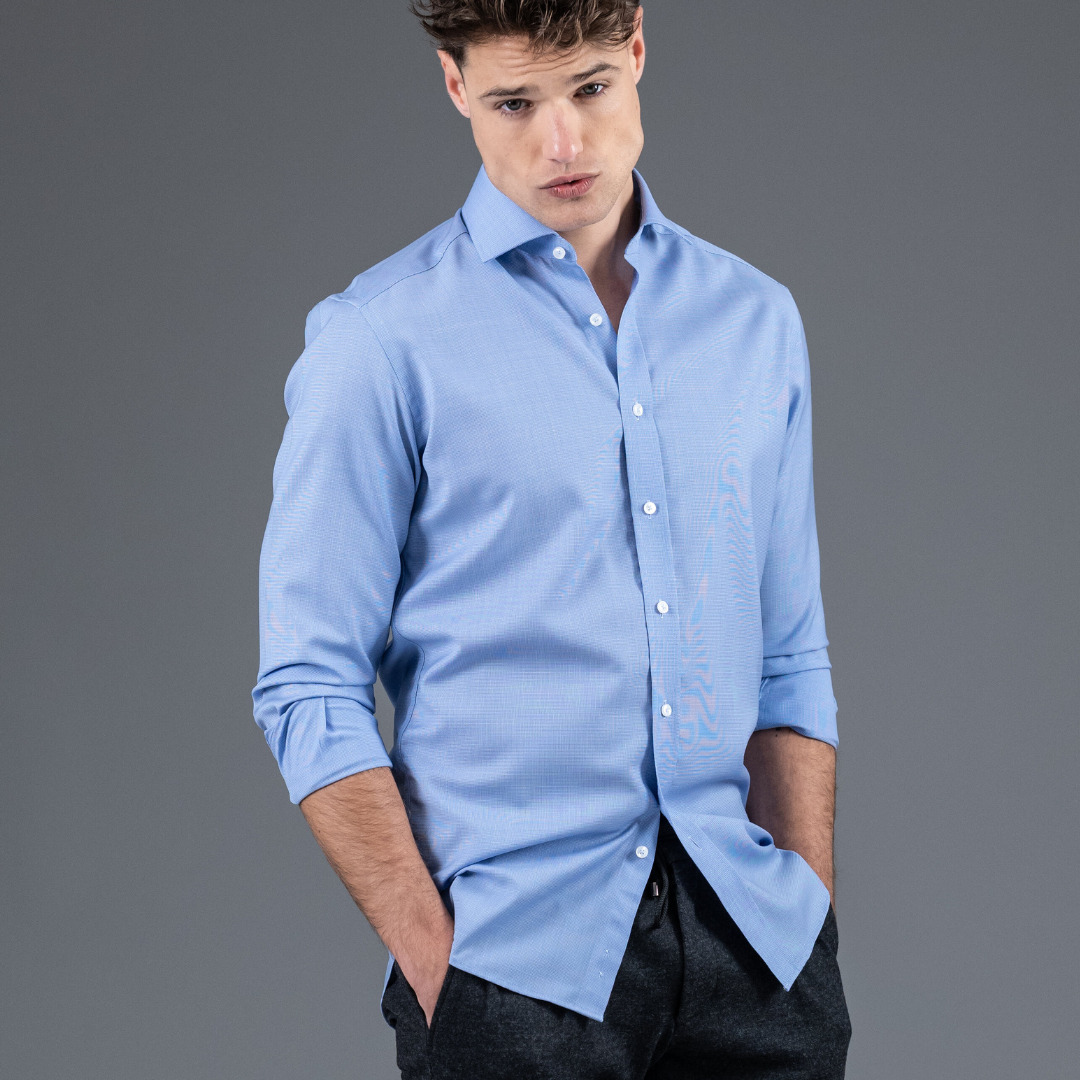 chemise 72 heures Biella vichy 100% merinos