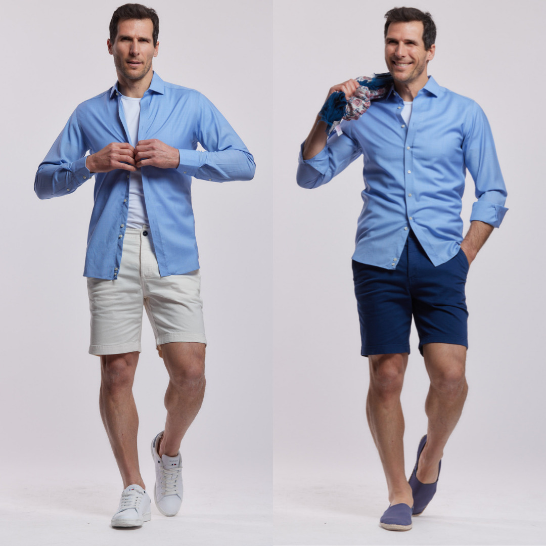 chemise 72 heures Biella vichy 100% merinos