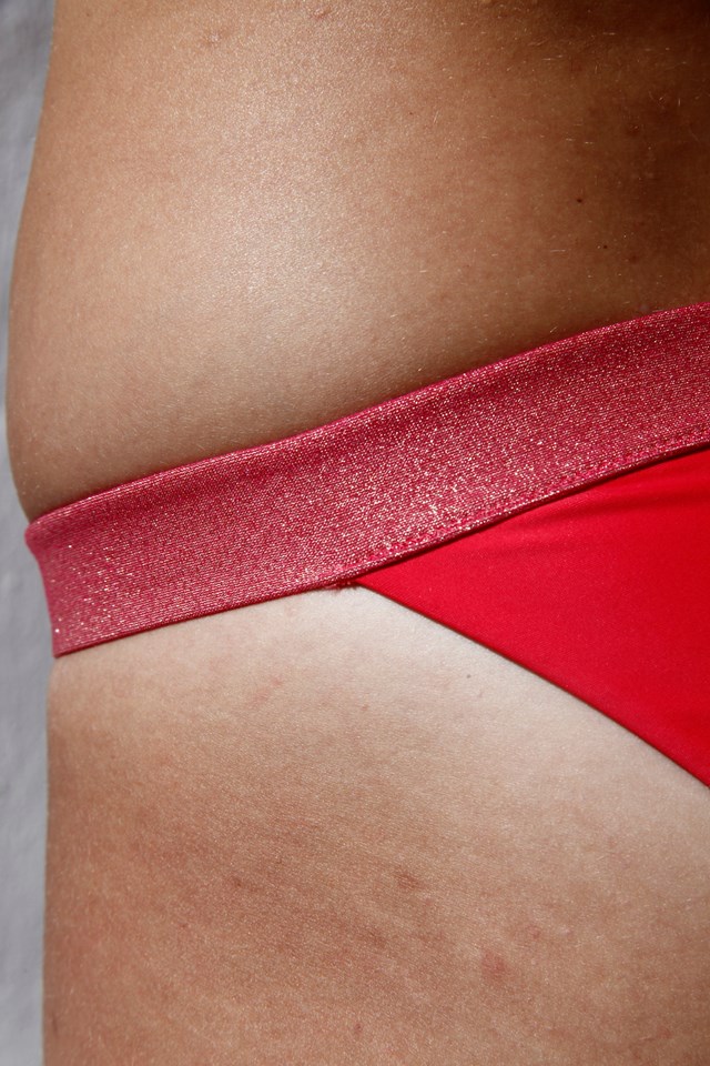 Maillot de bain deux pièces rose en nylon recyclé - TAGADA 4