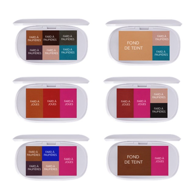 composition mood box palette maquillage anti gaspillage