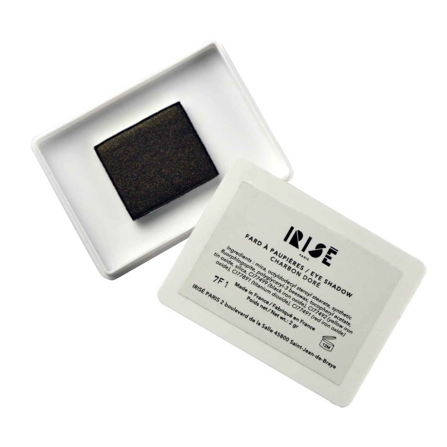 fard a paupiere charbon noir naturel