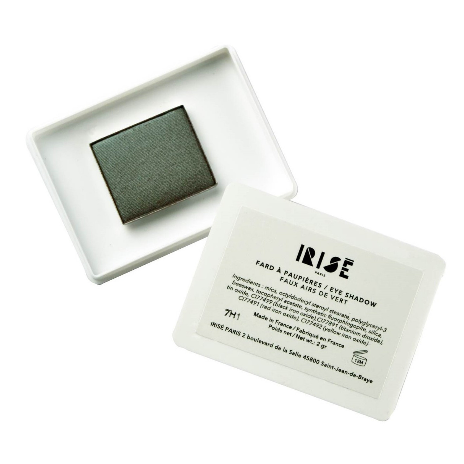 fard a paupiere vert marron naturel