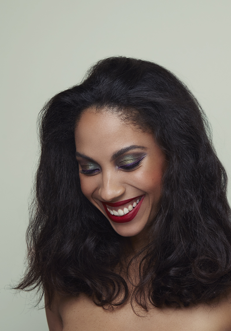 fard a paupiere vert marron naturel model