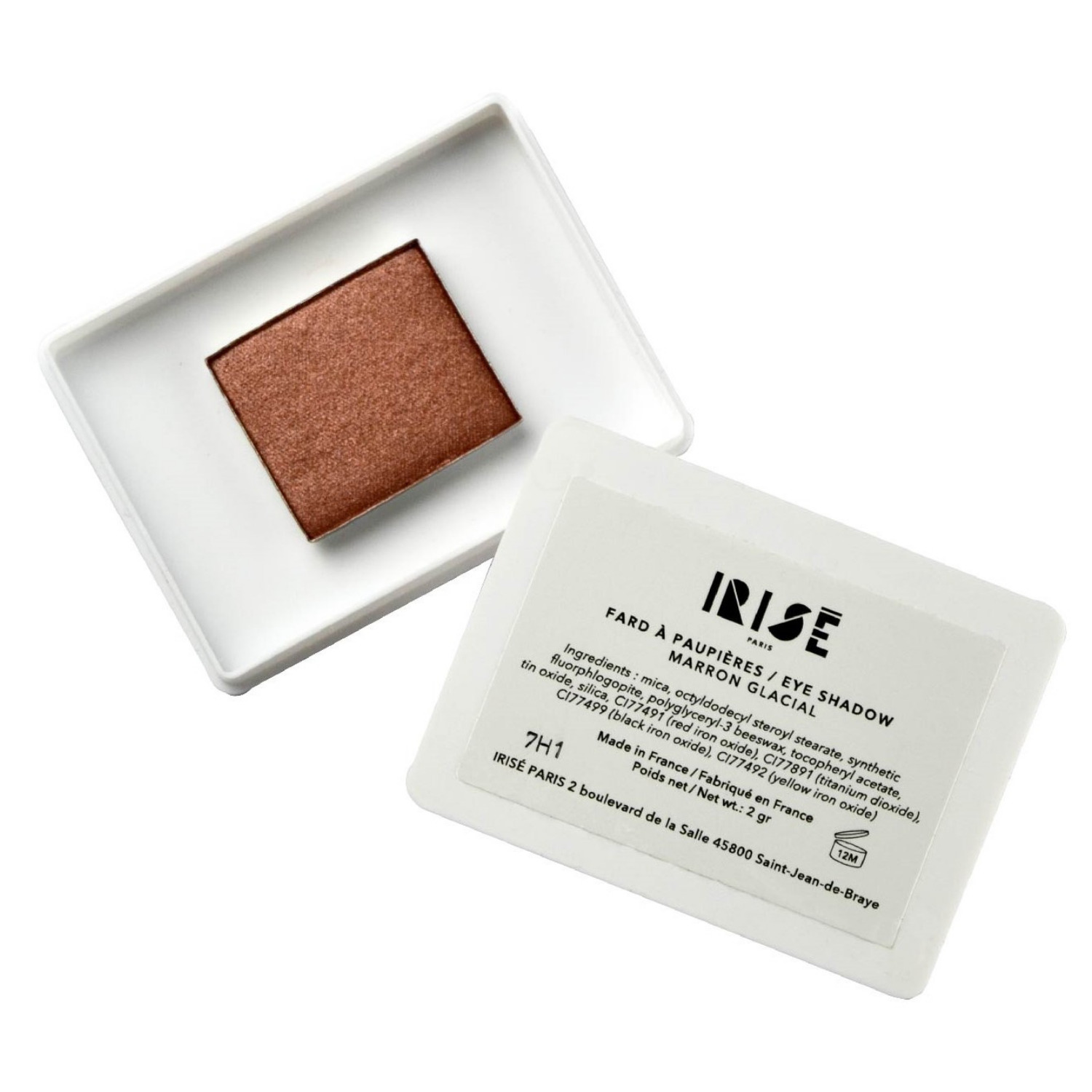 fard a paupieres marron clair or naturel