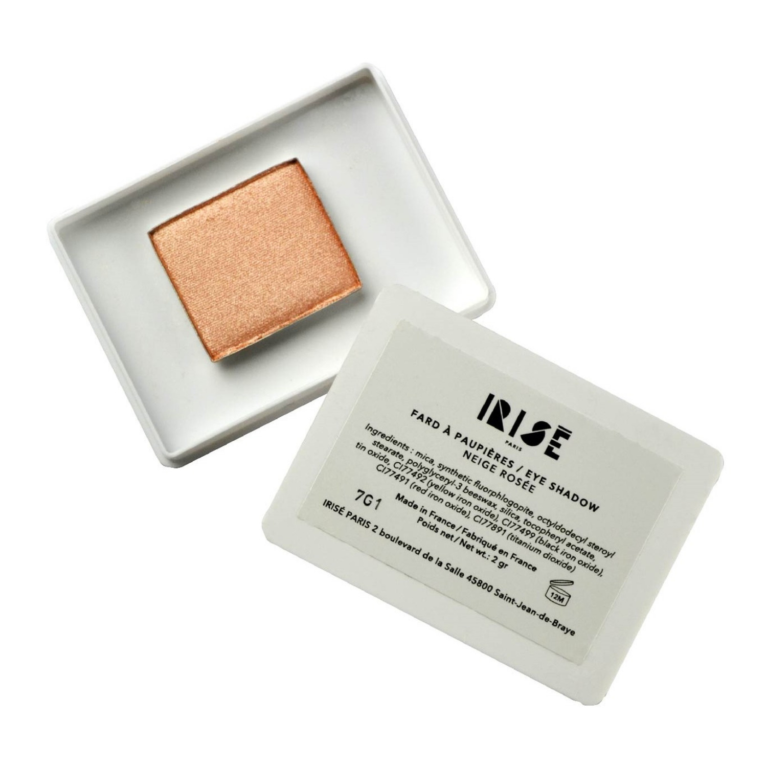 fard a paupieres highlighter rose poudre naturel