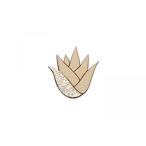 Broche - ALOÉ Or
