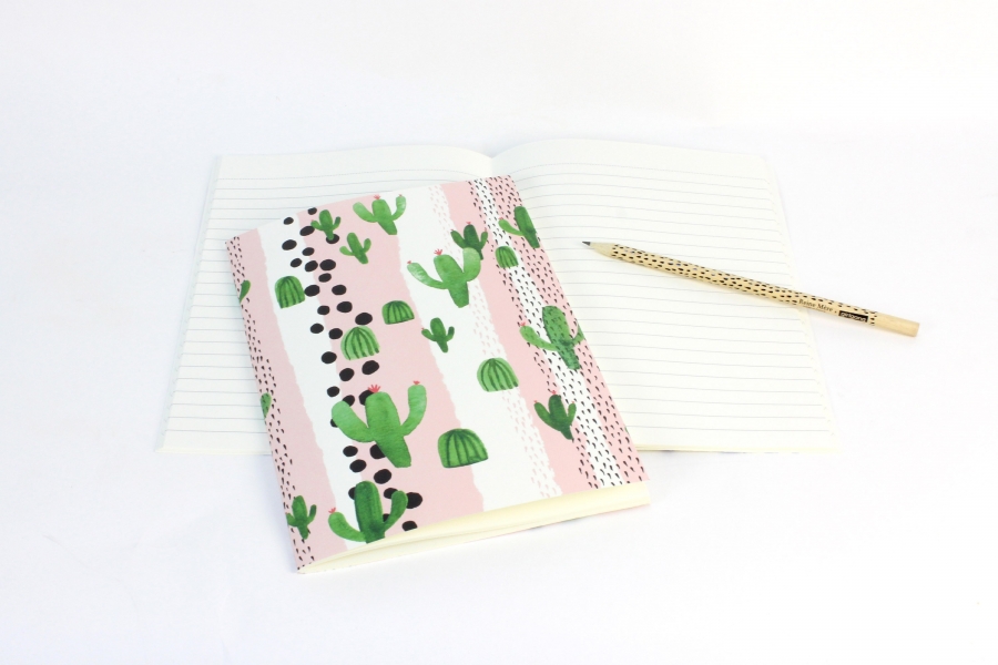 Cahier A5 en papier 100% recyclé fabriqué en France