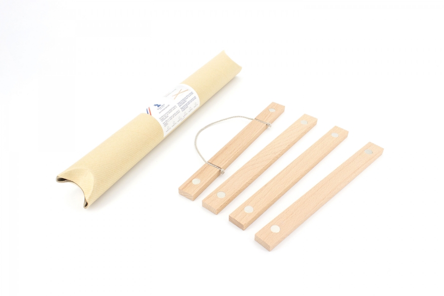 Porte-affiche en bois de hêtre fabriqué en France