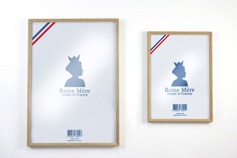 Cadre photo en bois de chêne made in France