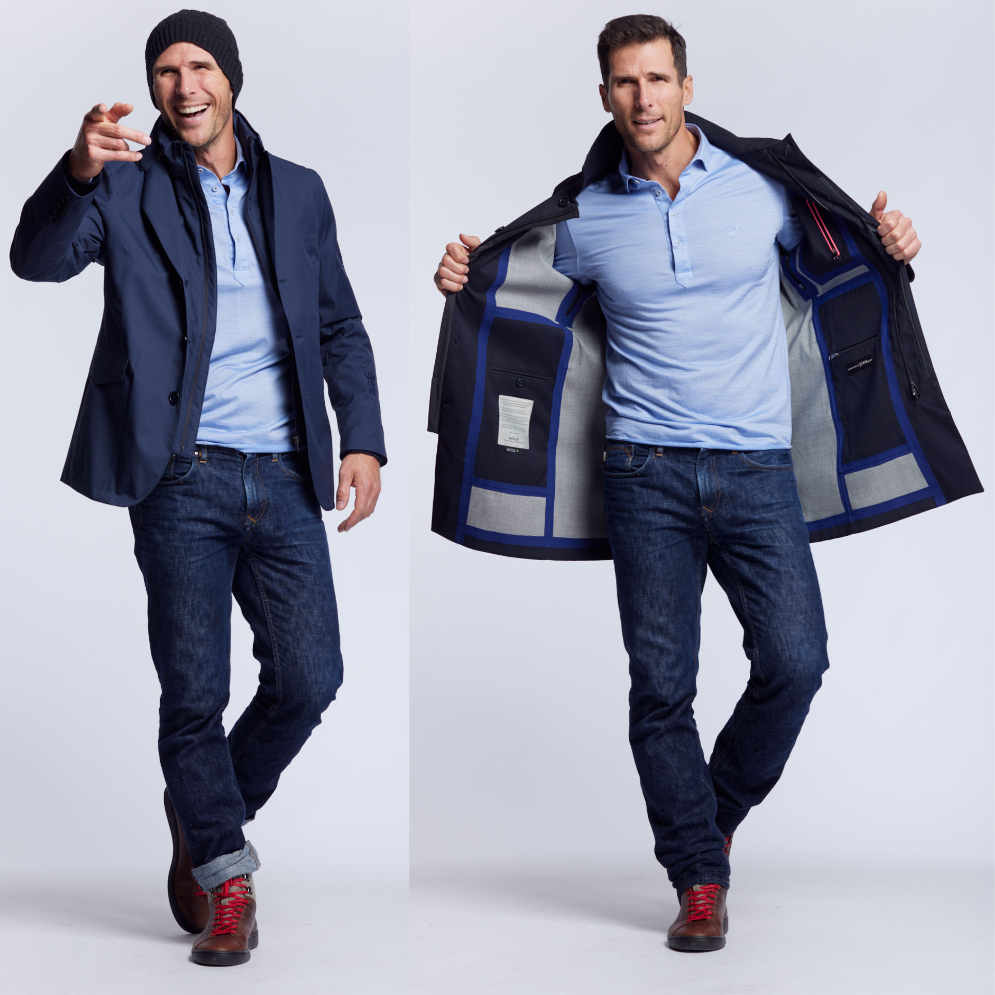 poloshirt 72 heures Balthazar en laine merinos superfine