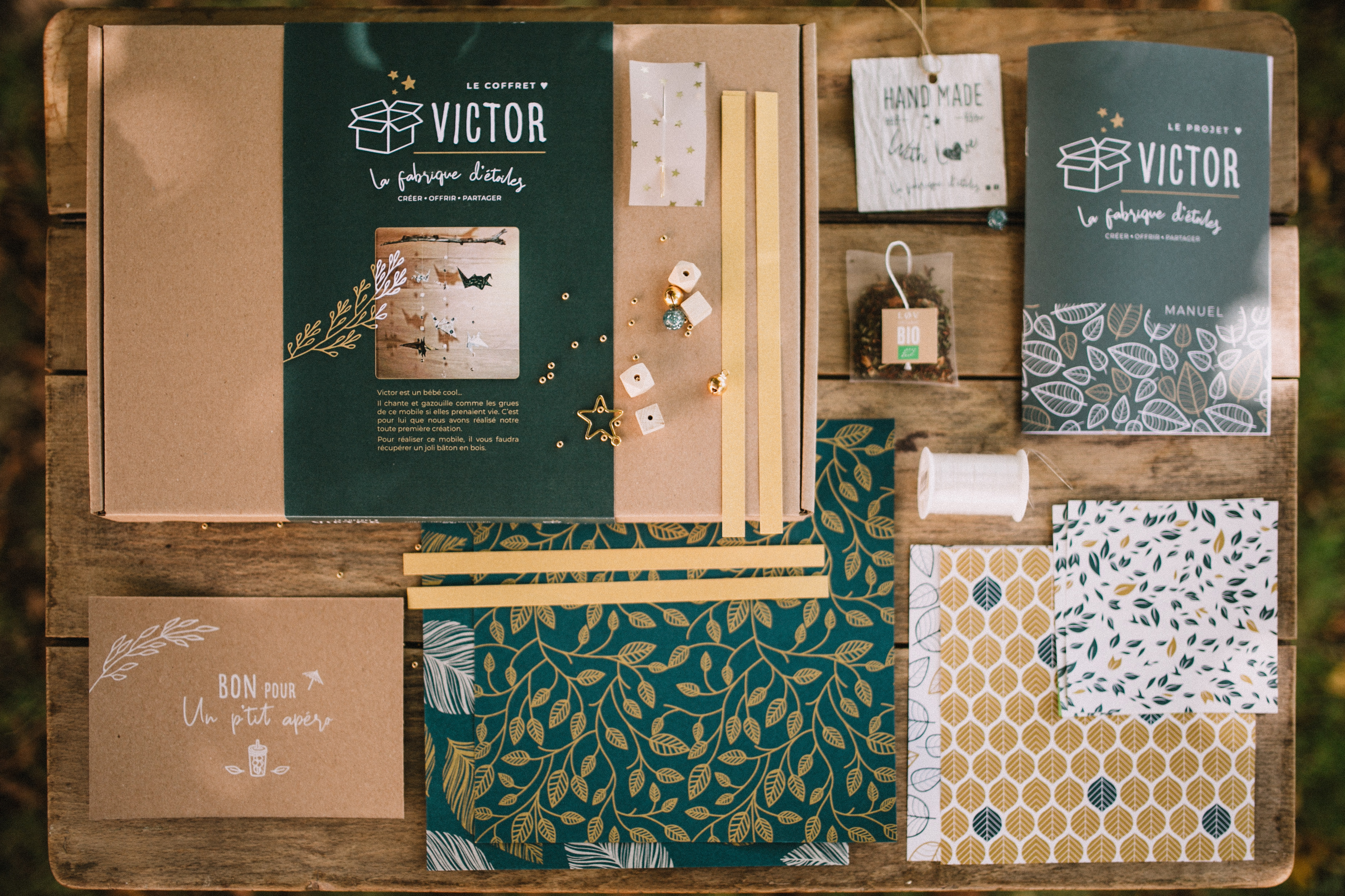 Coffret DIY Victor - Créez votre suspension en origami 2