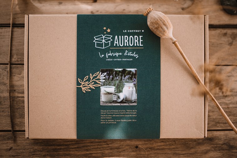 Coffret DIY Aurore - Créez vos bougies végétales