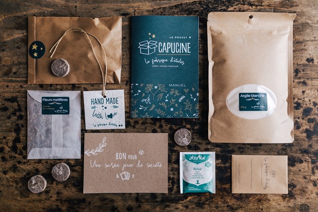 Coffret DIY Capucine - Créez vos bombes de graines et cartes ensemencées 6