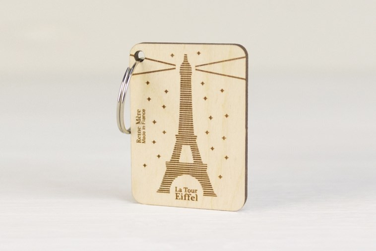 Porte-clés La Tour Eiffel illuminée - COLLECTION PARIS