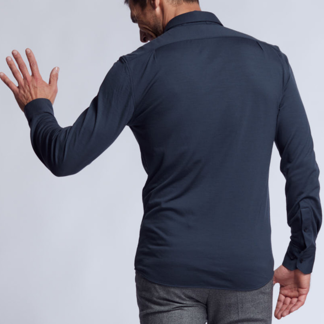 poloshirt Pyla en laine merinos laine merinos superfine