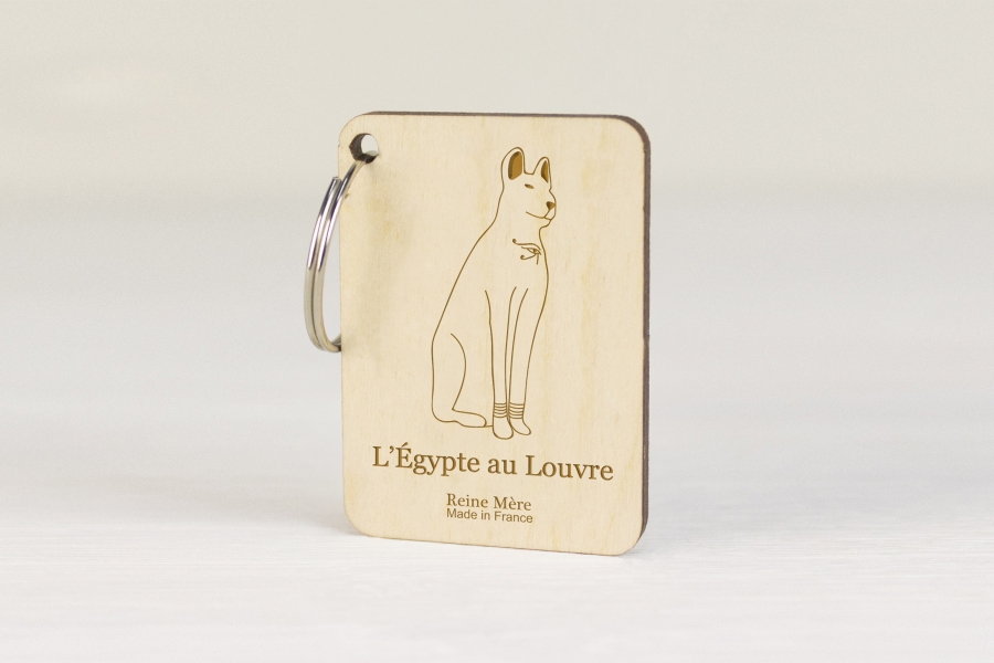 Porte-clés en bois de bouleau multiplis made in France