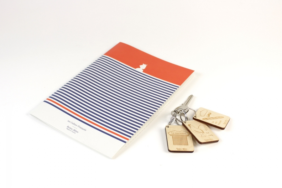 Porte-clés multiplis de bouleau fabriqué en France