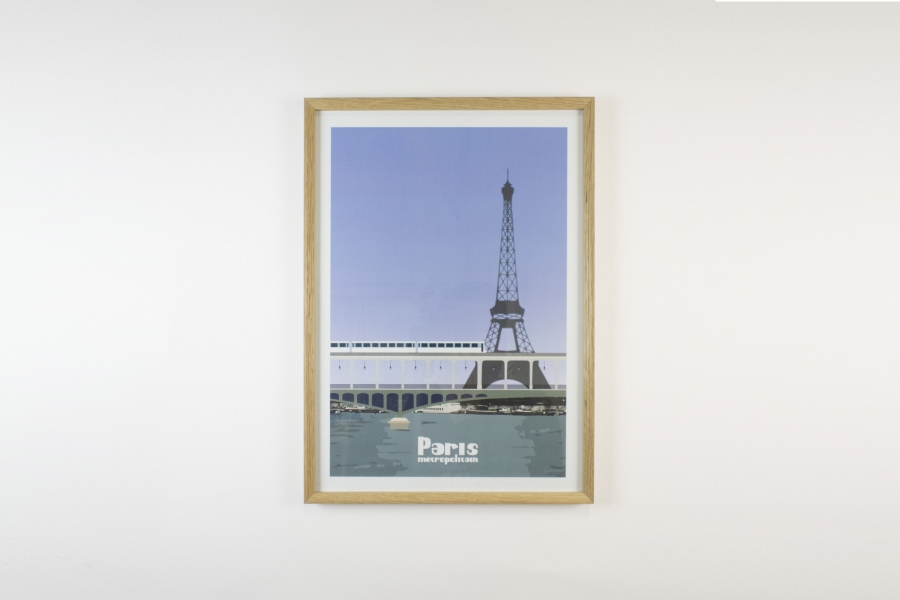 Affiche en papier recyclé made in France