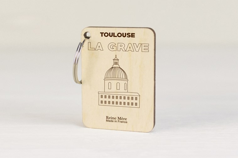 Porte-clés La Grave - COLLECTION TOULOUSE