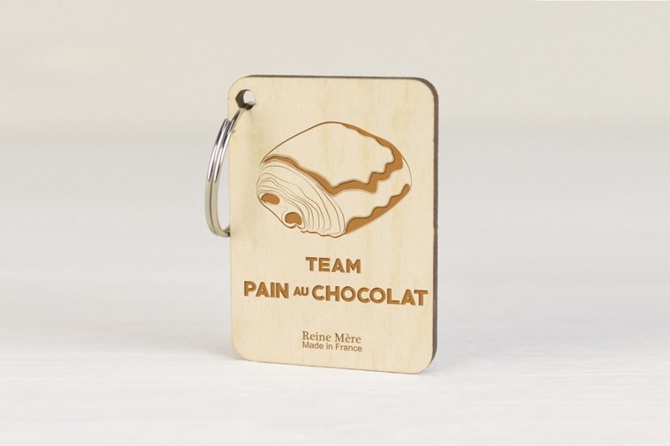 Porte-clés Pain au Chocolat - CHOCOLATINE VS. PAIN AU CHOCOLAT