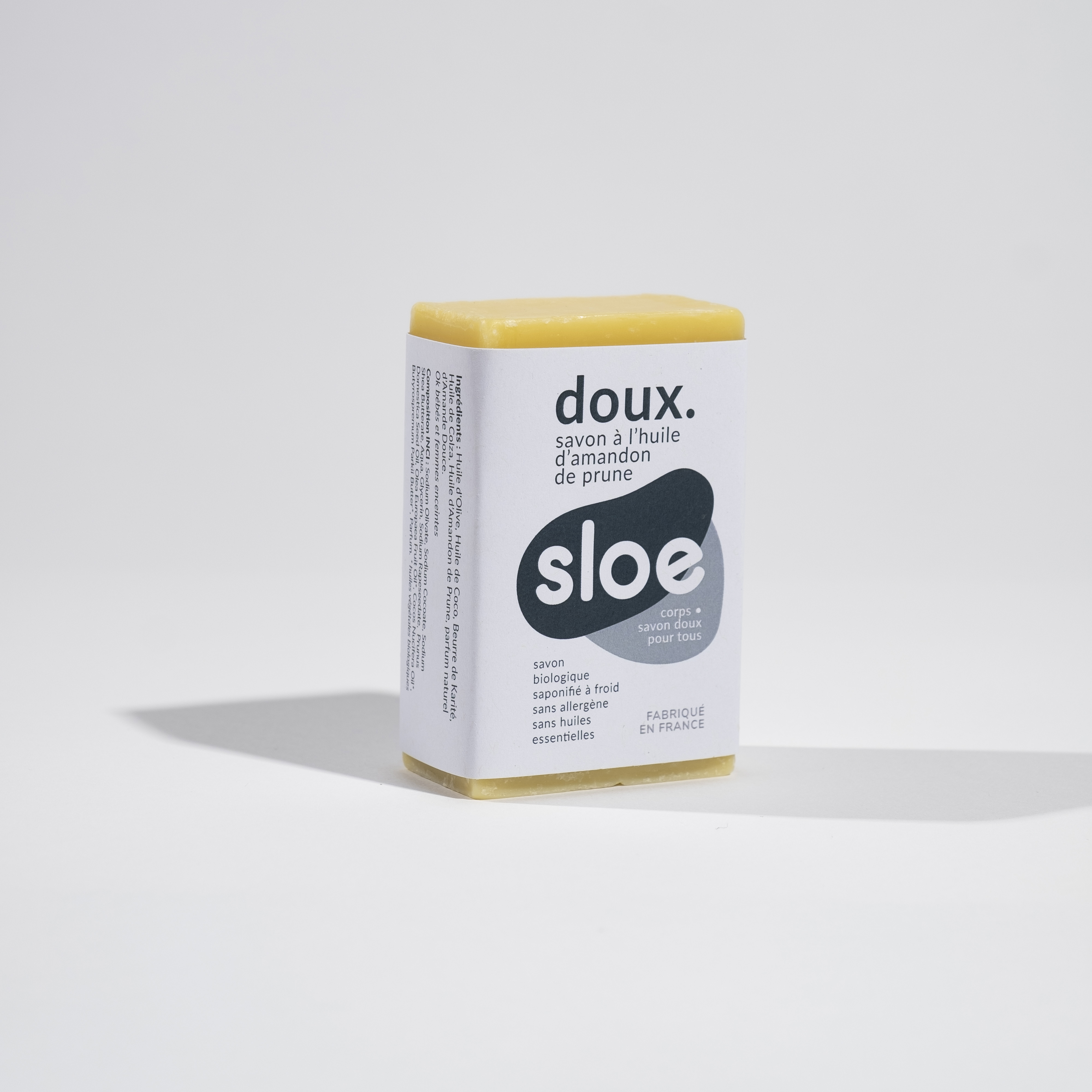 DOUX : LE SAVON À FROID POUR TOUTE LA FAMILLE (100 GR.)  6