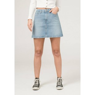 Jupe en coton bio "Sophie Rocks" - Bleu