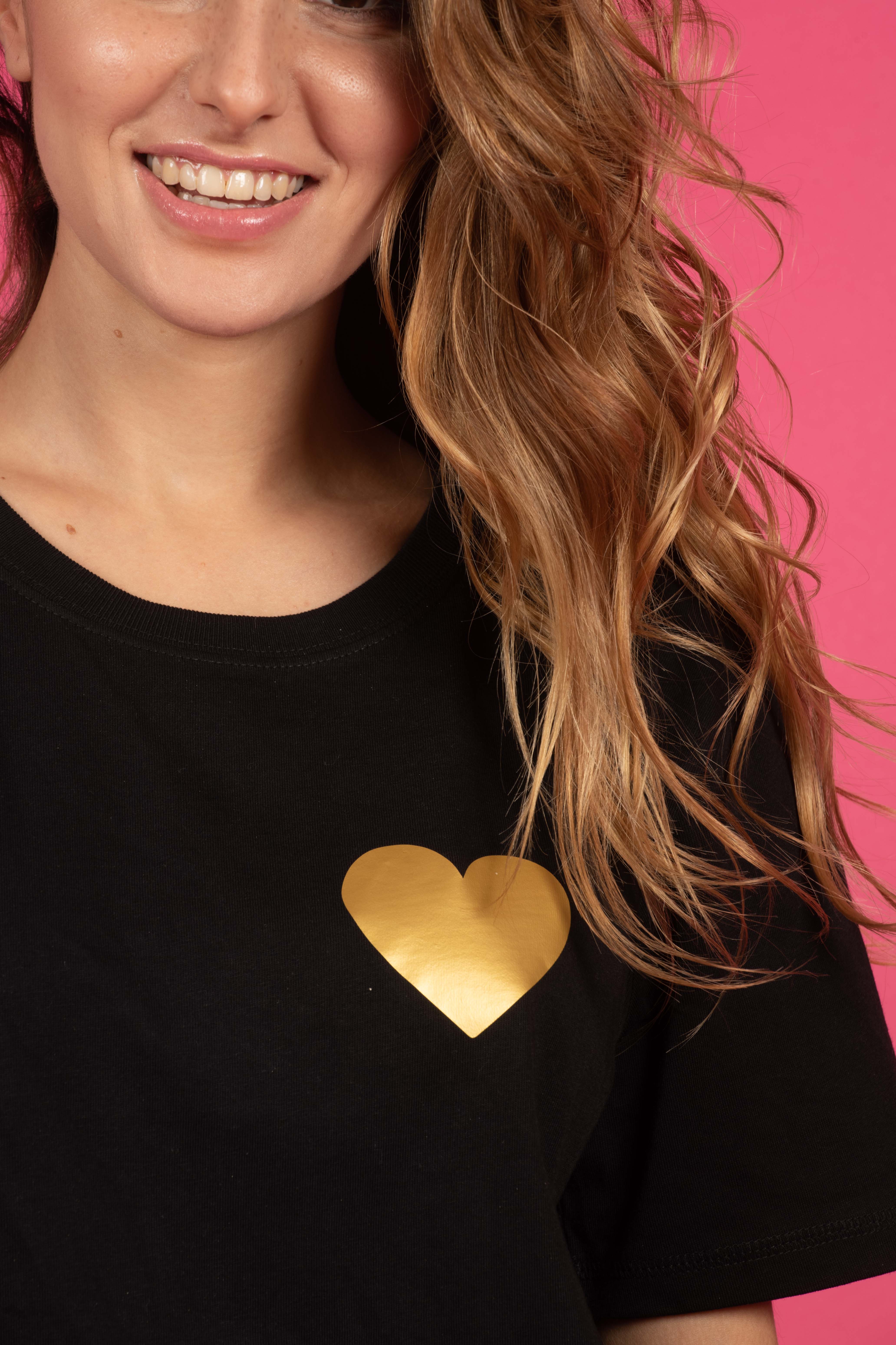 T-shirt noir - More Self Love  2